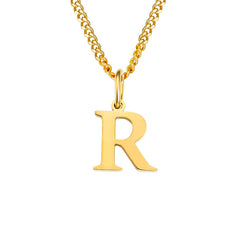 Personalized 26 Letter Stainless Steel Pendant