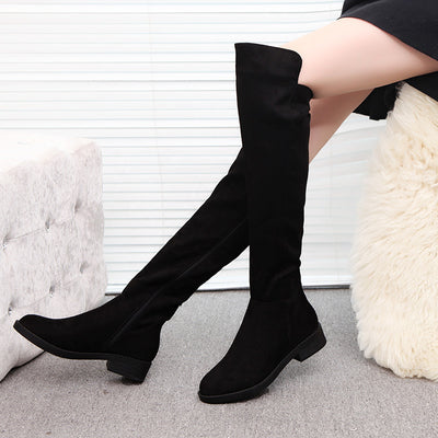 Chic Flat Long Boots for Women
