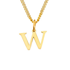 Personalized 26 Letter Stainless Steel Pendant