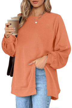 Chic Side-Slit Women's Sweater