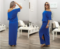 Chic Summer Maxi Dress with Pockets