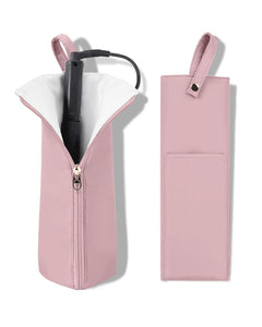 Heat-Safe Hair Tool Travel Pouch & Mat