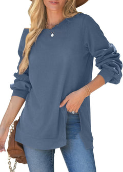Chic Side-Slit Women's Sweater