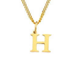 Personalized 26 Letter Stainless Steel Pendant