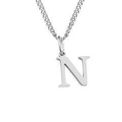 Personalized 26 Letter Stainless Steel Pendant