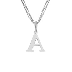 Personalized 26 Letter Stainless Steel Pendant