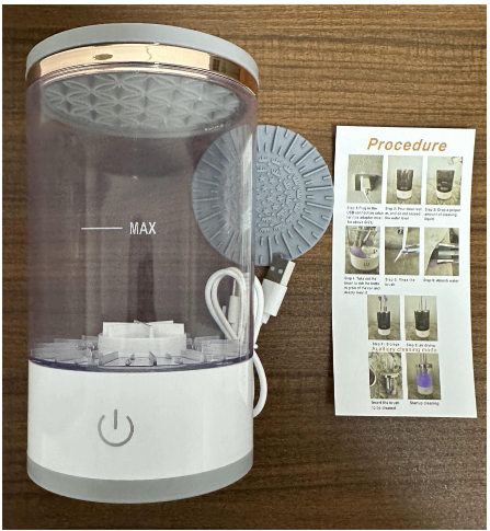 Rechargeable Automatic Makeup Brush Cleaner and Washer