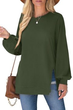 Chic Side-Slit Women's Sweater