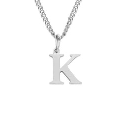 Personalized 26 Letter Stainless Steel Pendant