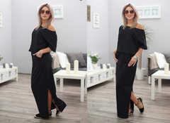 Chic Summer Maxi Dress with Pockets