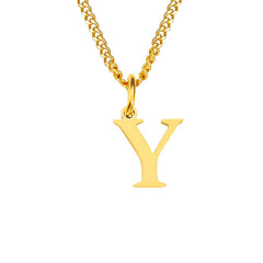 Personalized 26 Letter Stainless Steel Pendant