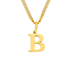 Personalized 26 Letter Stainless Steel Pendant