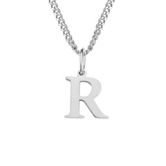 Personalized 26 Letter Stainless Steel Pendant