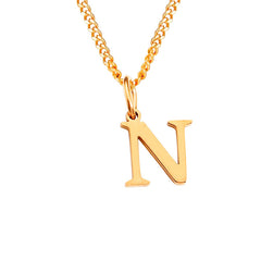 Personalized 26 Letter Stainless Steel Pendant