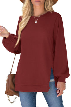 Chic Side-Slit Women's Sweater