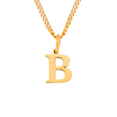 Personalized 26 Letter Stainless Steel Pendant