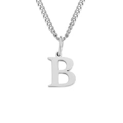 Personalized 26 Letter Stainless Steel Pendant