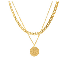 Mystic Seas Gold Pendant - Hip Hop Necklace