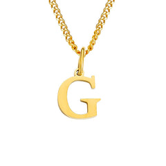 Personalized 26 Letter Stainless Steel Pendant