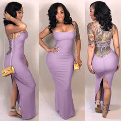 Glam Cut-Out Summer Party Dress