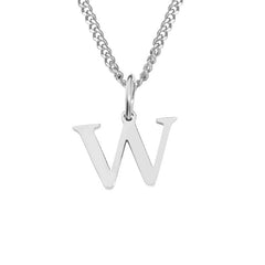 Personalized 26 Letter Stainless Steel Pendant