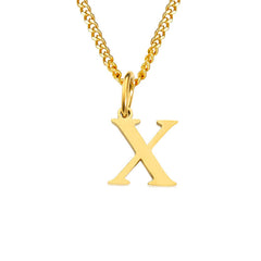 Personalized 26 Letter Stainless Steel Pendant