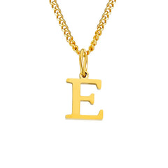 Personalized 26 Letter Stainless Steel Pendant