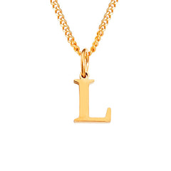 Personalized 26 Letter Stainless Steel Pendant