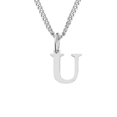 Personalized 26 Letter Stainless Steel Pendant