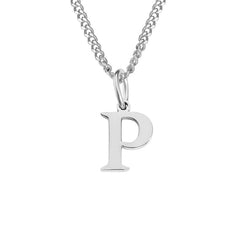 Personalized 26 Letter Stainless Steel Pendant