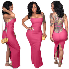 Glam Cut-Out Summer Party Dress