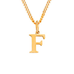 Personalized 26 Letter Stainless Steel Pendant