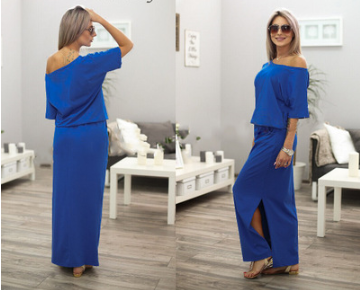 Chic Summer Maxi Dress with Pockets
